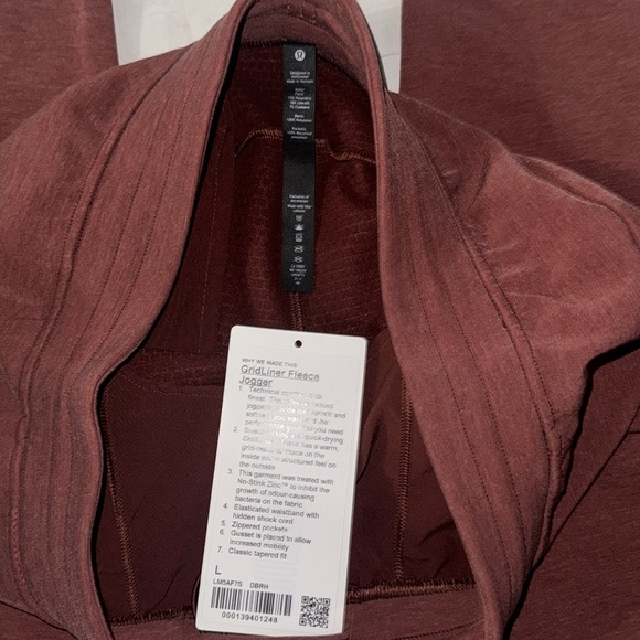 Lululemon Gridliner fleece jogger - Picture 3 of 4